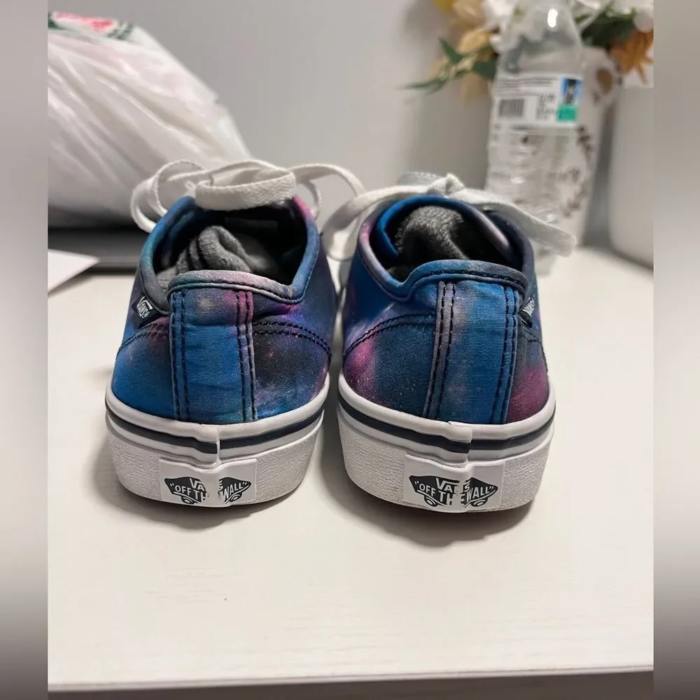 Vans Girl Missy Cosmic Galaxy Celestial Space Purple/Blue Size 3 EU 34